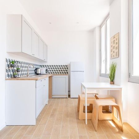 Le Cosy Blancarde -Appartement 1 Chambre 4 Pers- Clim Parking Marseille Kültér fotó